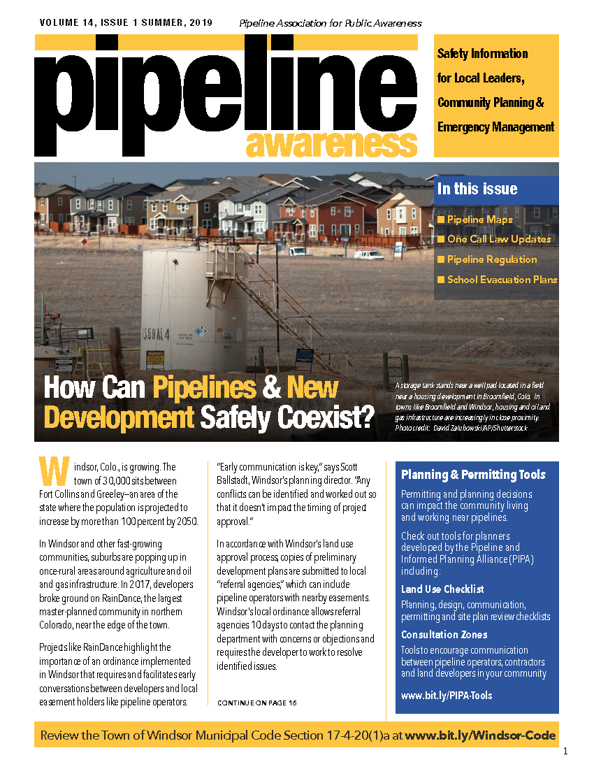 Pipeline Awareness Newsletter